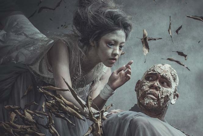 © Philippine Educational Theater Association (PETA) actors in costume as characters from Shakespeare's The Tempest